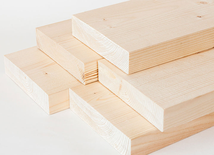 Tugevussorteeritud höövelpruss 45x195x5400 C24 (mänd) - Natural Professional